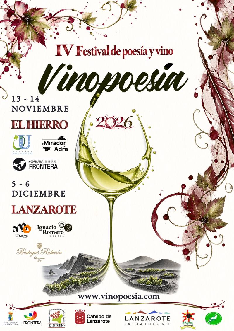 cartel web Vino Poesía 2026